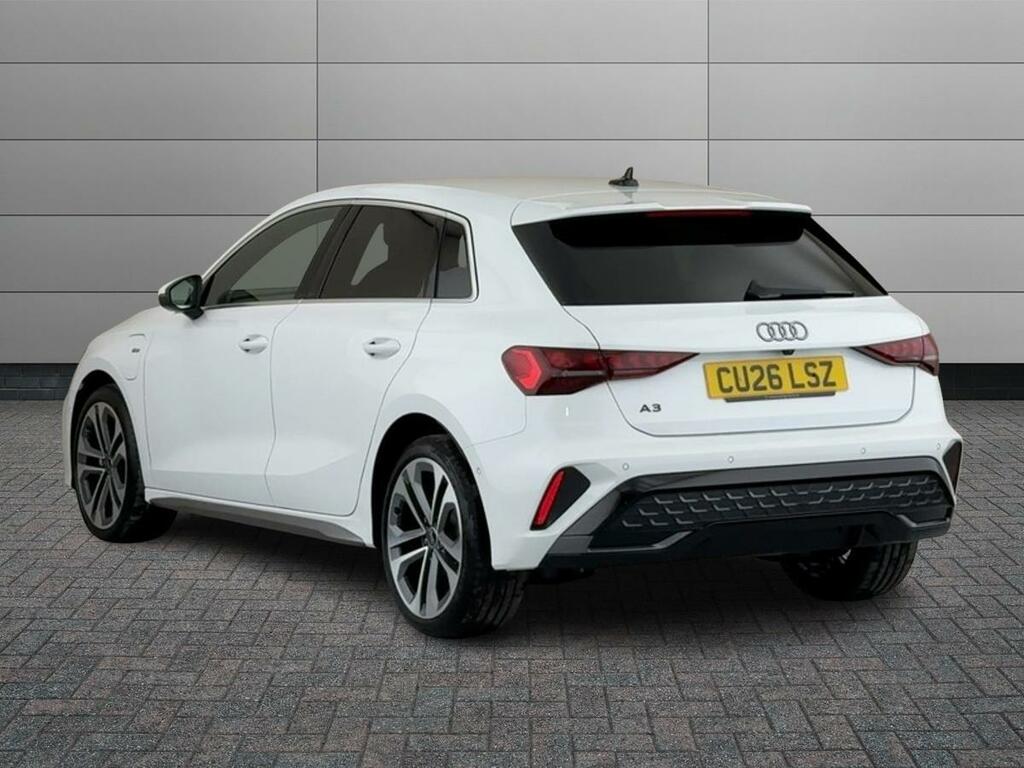 Audi A3 1.5 Tfsie 17.9Kwh S Line Sportback S Tronic Euro 6 White #2
