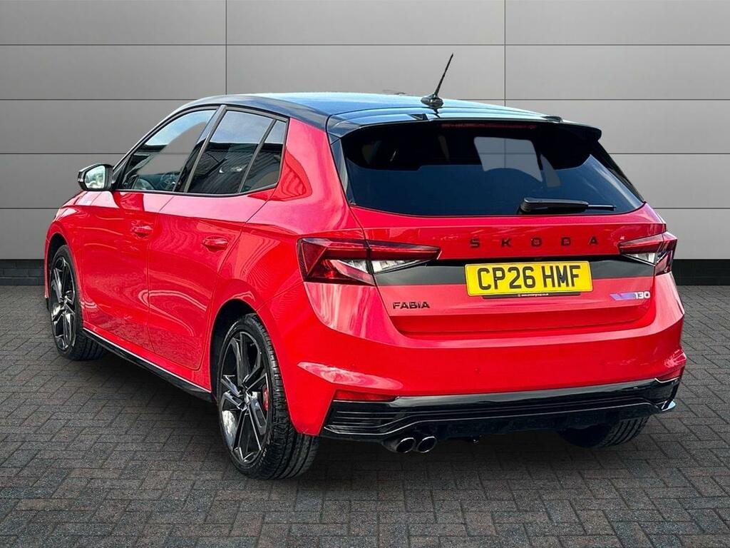 Skoda Fabia 1.5 Tsi 177 130 Dsg Red