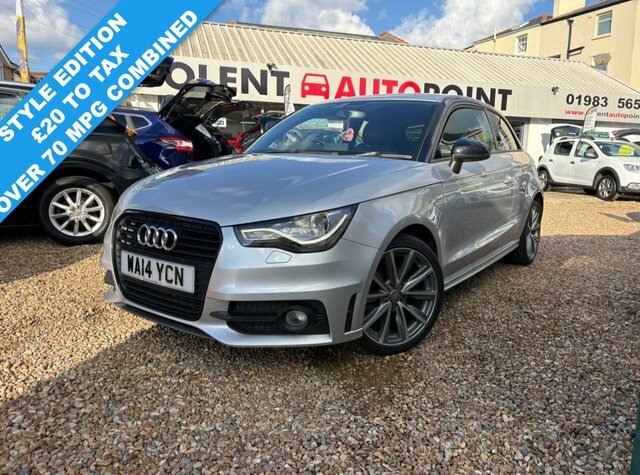 Audi A1 2014 1.6 Tdi S Line Style Edition Hatchback Di Silver
