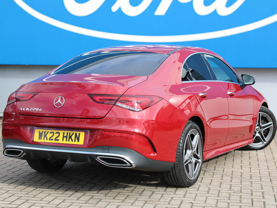 Mercedes-Benz CLA Class Cla 220D Amg Line Premium Tip Red #6
