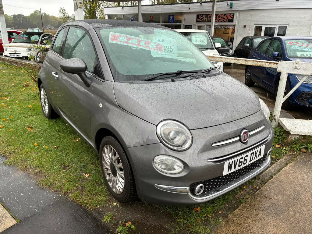 Fiat 500 1.2 Lounge Hatchback Grey #2