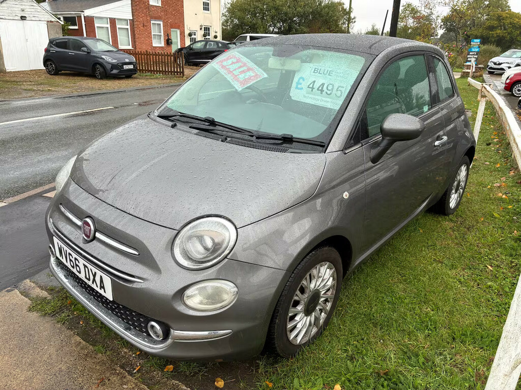 Fiat 500 1.2 Lounge Hatchback Grey
