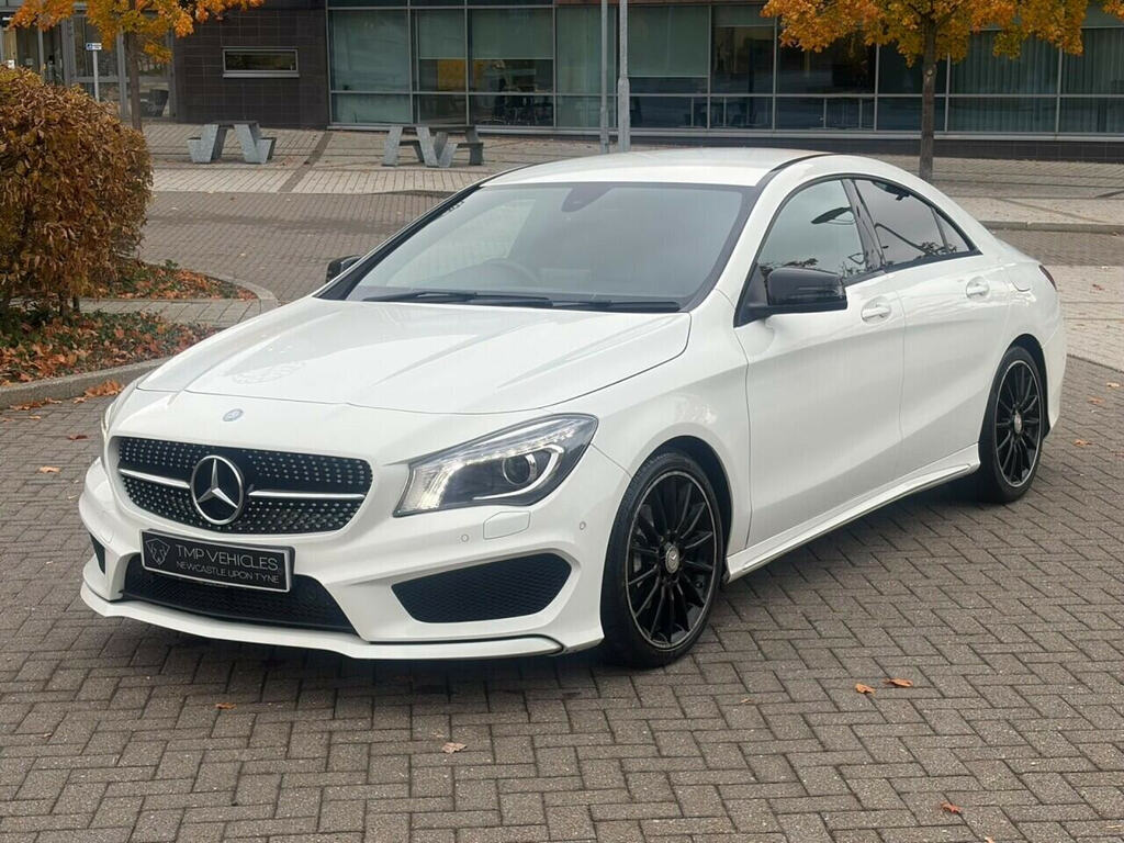 Mercedes-Benz CLA Class 2.1 Cla200d Amg Sport Coupe 7G-dct Euro White #3