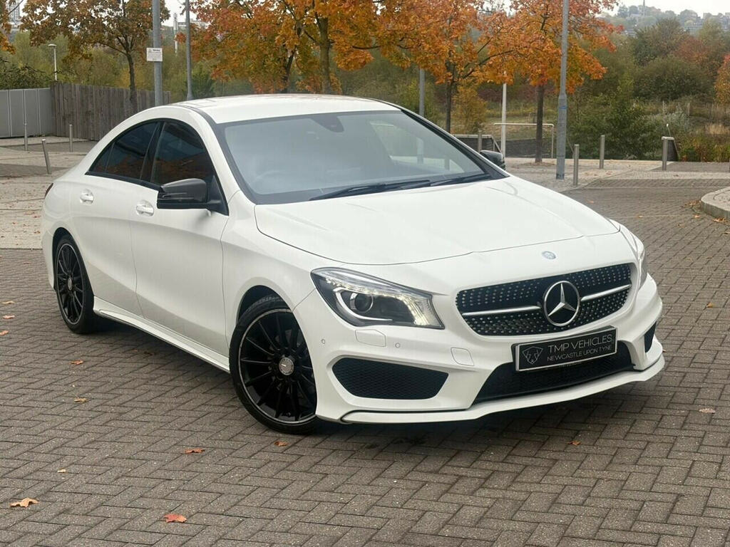 Mercedes-Benz CLA Class 2.1 Cla200d Amg Sport Coupe 7G-dct Euro White