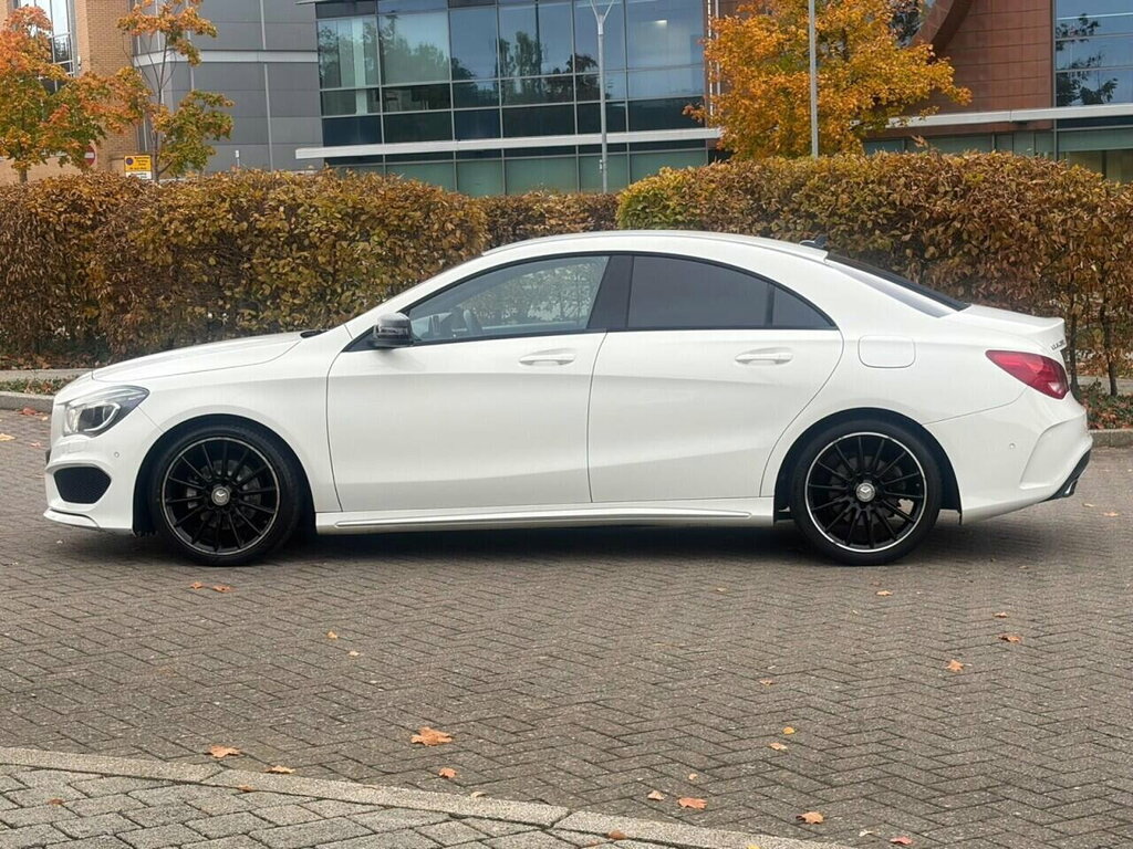 Mercedes-Benz CLA Class 2.1 Cla200d Amg Sport Coupe 7G-dct Euro White #6