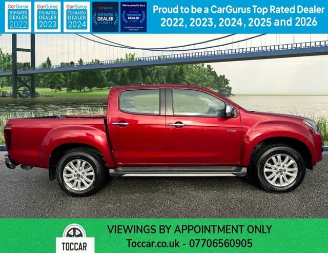 Isuzu D-Max 1.9 Td Yukon Pickup Double Cab 4 Red #2