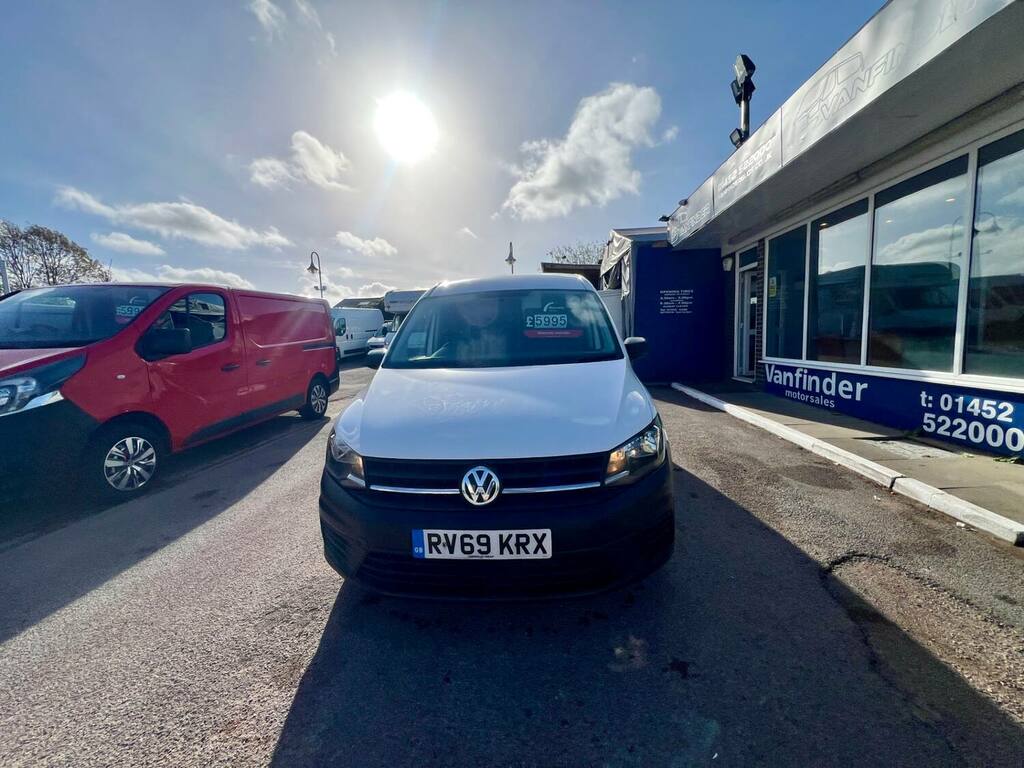 Volkswagen Caddy Maxi 2.0 Tdi Bluemotion Tech 102Ps Startline Van White #2