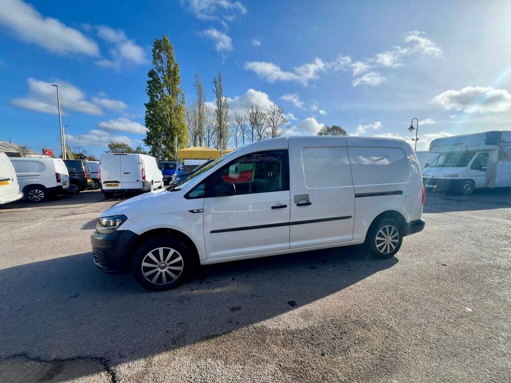 Volkswagen Caddy Maxi 2.0 Tdi Bluemotion Tech 102Ps Startline Van White #4
