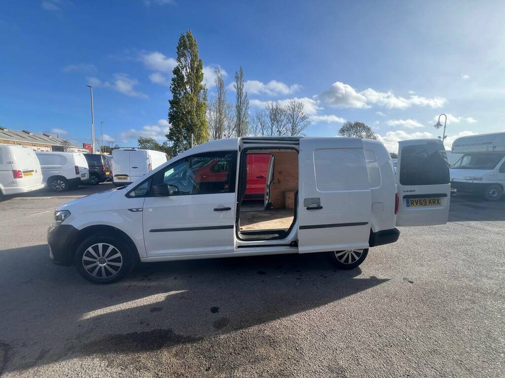 Volkswagen Caddy Maxi 2.0 Tdi 102Ps C20 Startline Bmt Pv White #10