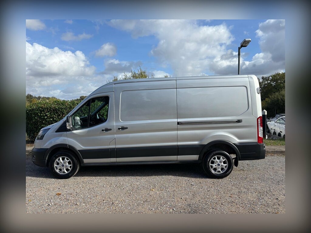Ford Transit Custom 2.0 350 Ecoblue Trend Panel Van Silver #3
