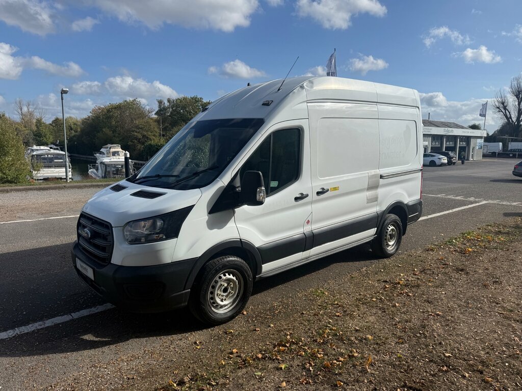 Ford Transit Custom 2.0 350 Ecoblue Leader Panel Van White