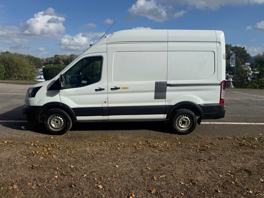 Ford Transit Custom 2.0 350 Ecoblue Leader Panel Van White #4