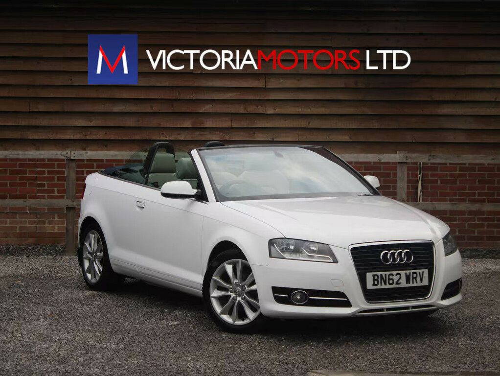 Audi A3 1.8 T Fsi Sport Convertible White