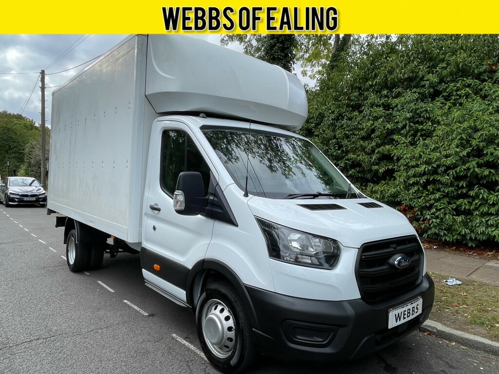 Ford Transit Custom 2.0 350 Ecoblue Hd Leader Luton Van Drw White