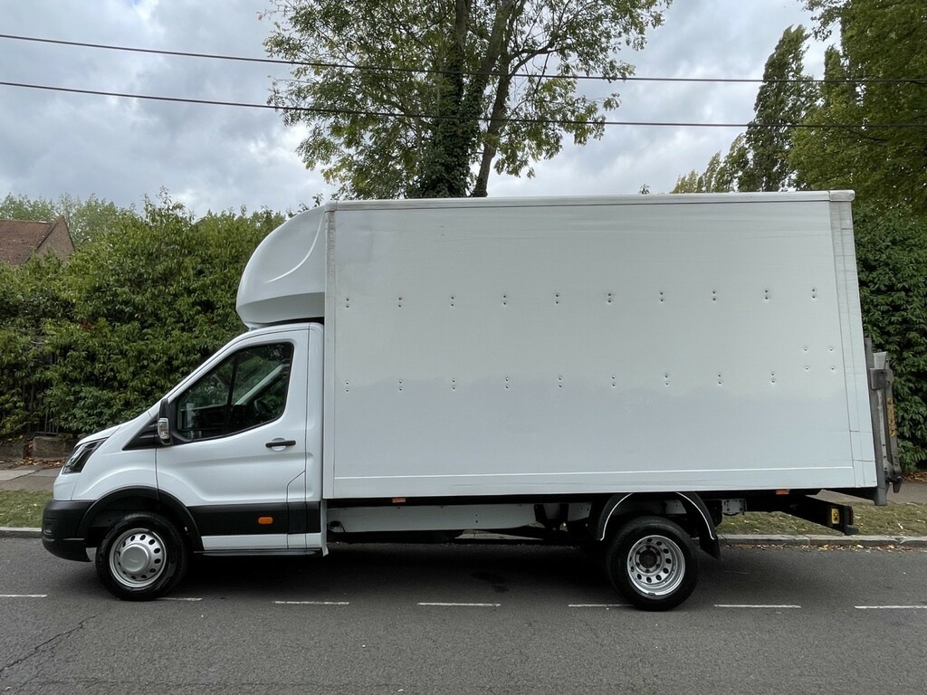 Ford Transit Custom 2.0 350 Ecoblue Hd Leader Luton Van Drw White #6
