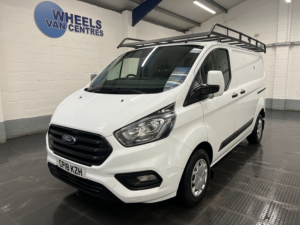 Ford Transit Custom 2.0 280 Ecoblue Trend Panel Van White