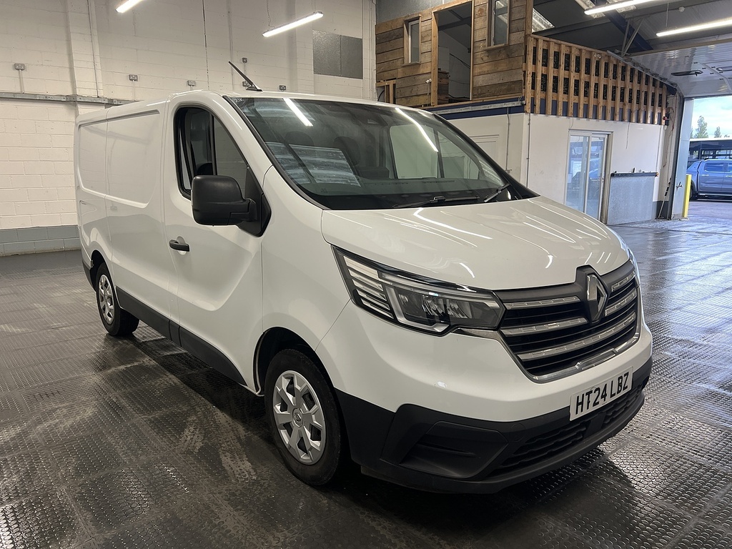 Renault Trafic 2.0 Dci Blue Sl30 Advance Panel Van Man White #4