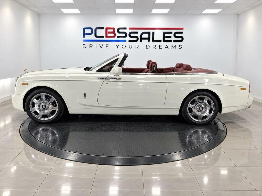 Rolls-Royce Phantom 6.7 V12drophead Coupe Euro 4 453 White #5