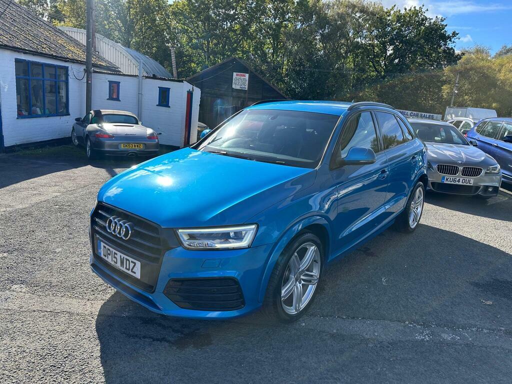 Audi Q3 2.0 Tdi S Line Plus Quattro Euro 6 S S Blue #3