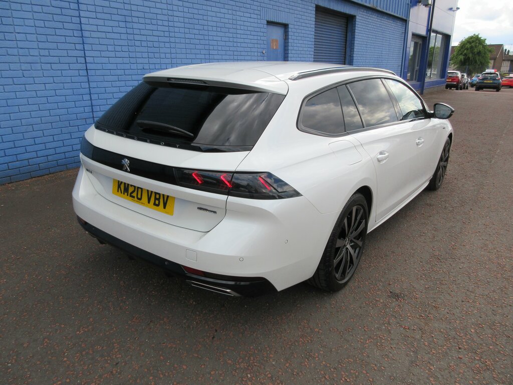Peugeot 508 SW 2020 Peugeot 508 1.5 Bluehdi Ss Sw Gt Line 130 Bh White #3