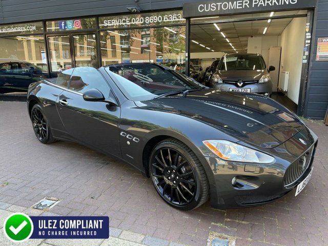 Maserati GranTurismo 2010 4.7 Grancabrio 434 Bhp Black