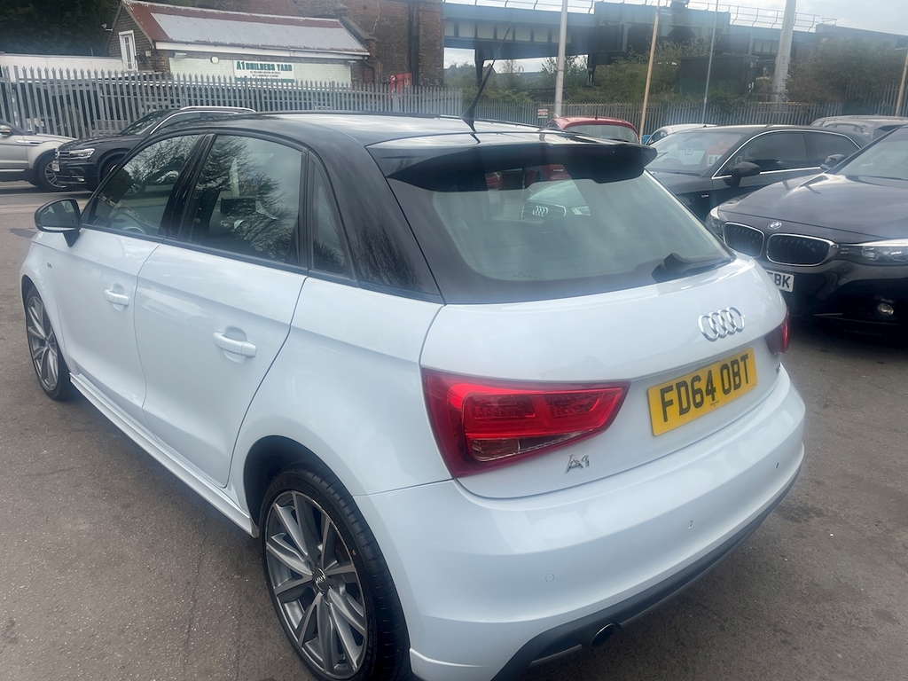 Audi A1 Tdi S Line Style Edition FD64OBT White #5