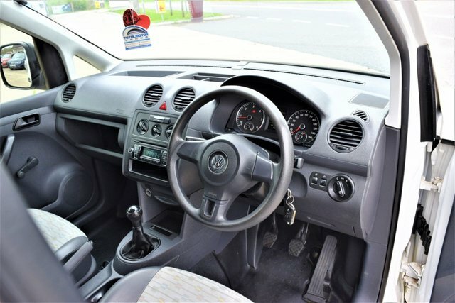 Volkswagen Caddy 1.6 C20 Tdi 102 101 Bhp DE12OBX White #2