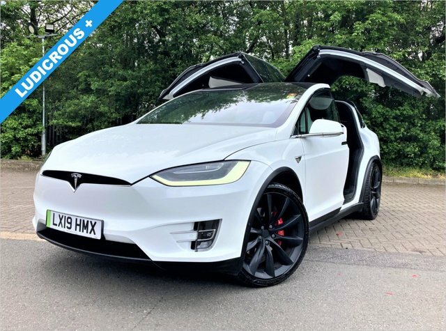 Tesla Model X 0.0 P100d 762 Bhp White