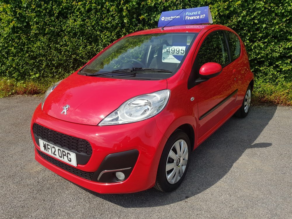 Peugeot 107 Active 1.0 Red