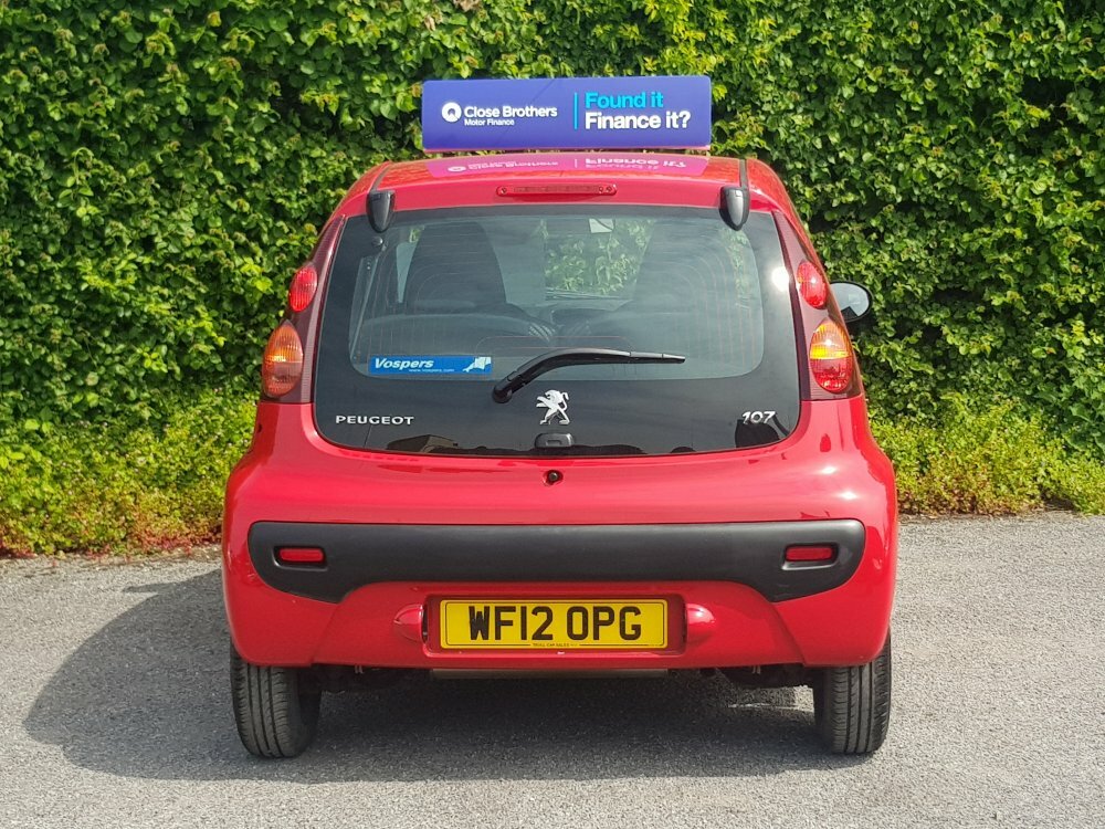 Peugeot 107 Active 1.0 Red #5