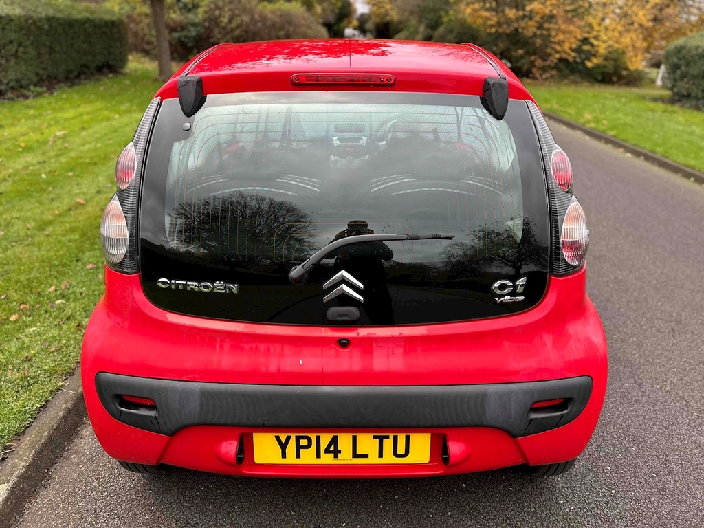 Citroen C1 I Edition U1626 Ulez YP14LTU Red #4