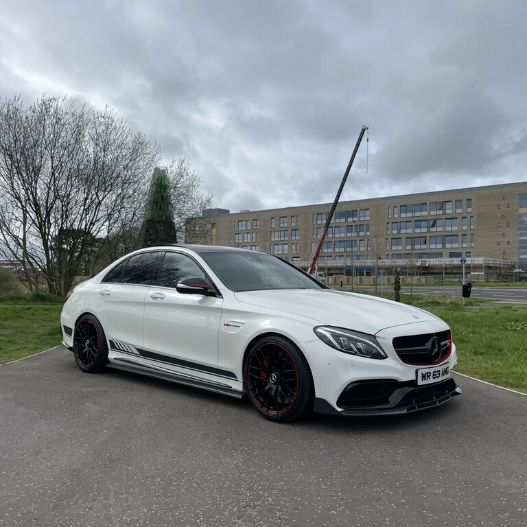 Mercedes-Benz C Class Amg C63 Edition 1 S White