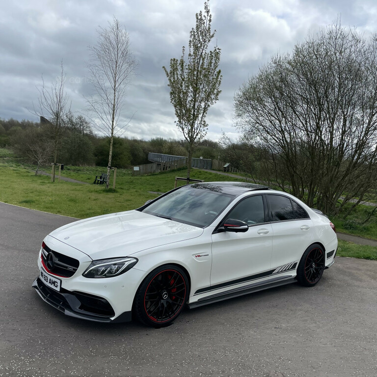 Mercedes-Benz C Class Amg C63 Edition 1 S White #3