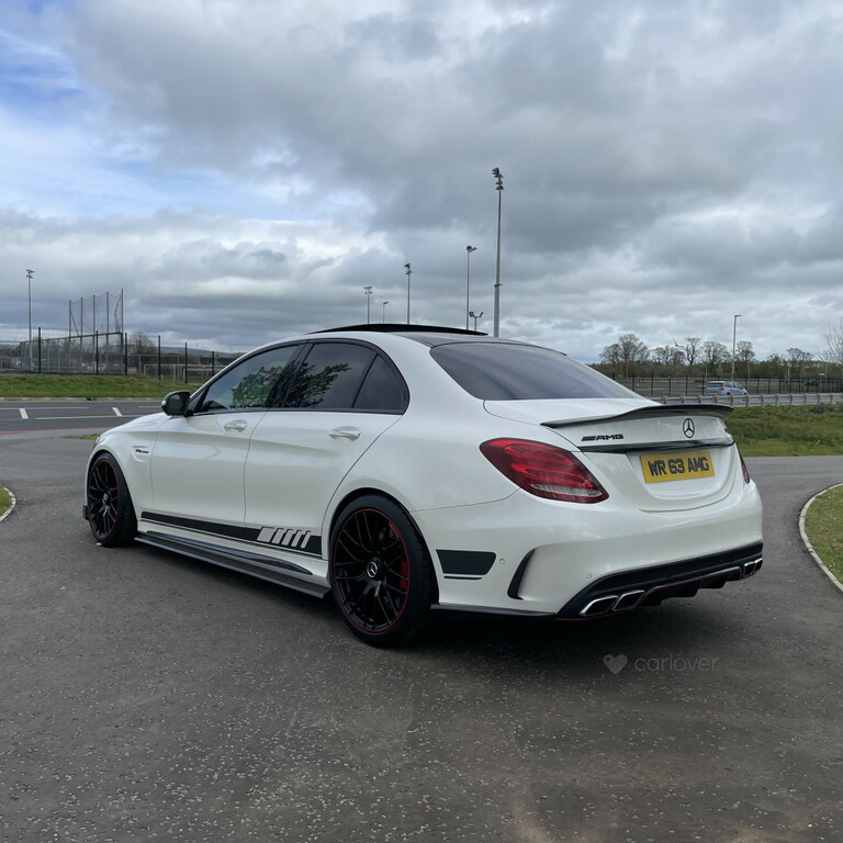 Mercedes-Benz C Class Amg C63 Edition 1 S White #5
