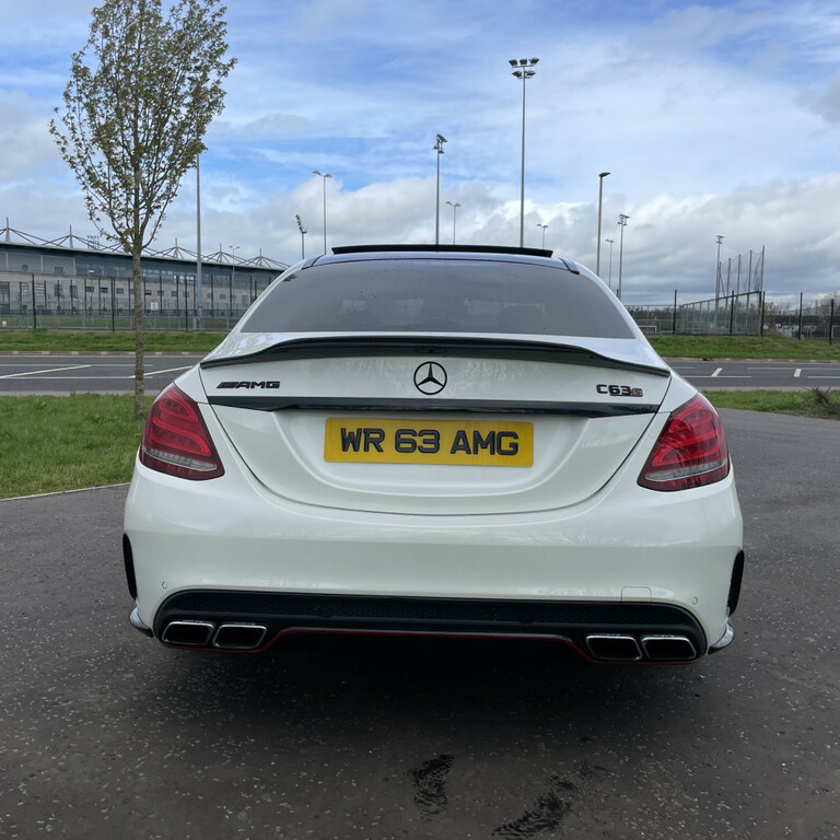 Mercedes-Benz C Class Amg C63 Edition 1 S White #6