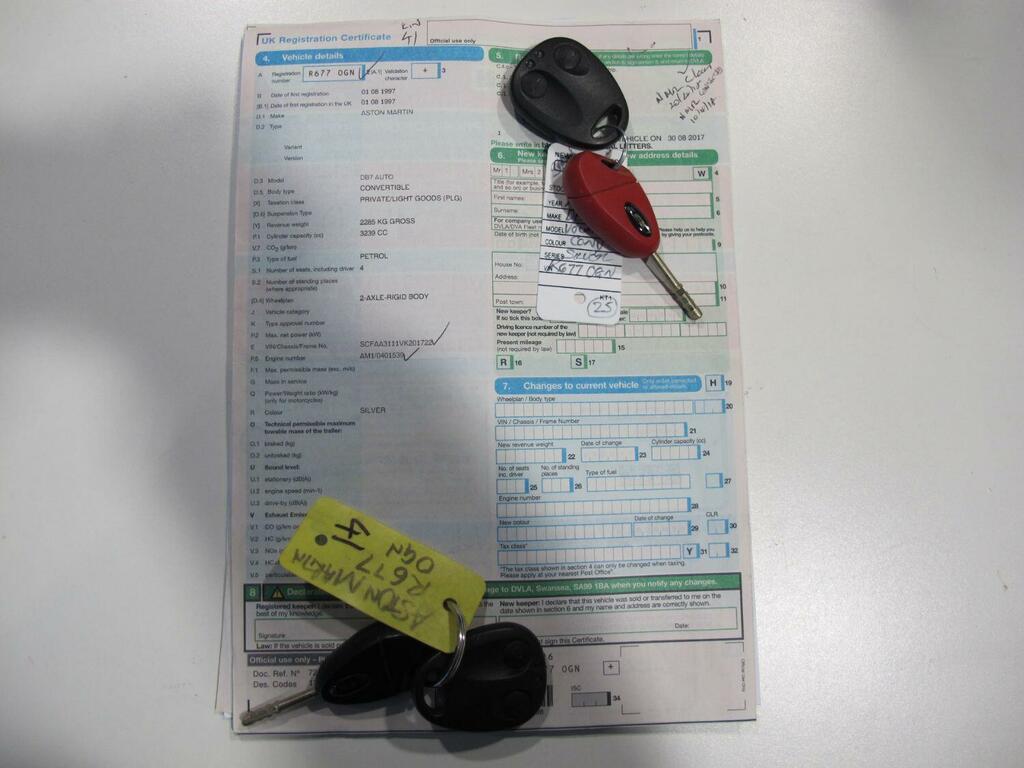 Aston Martin DB7 3.2 Red #77