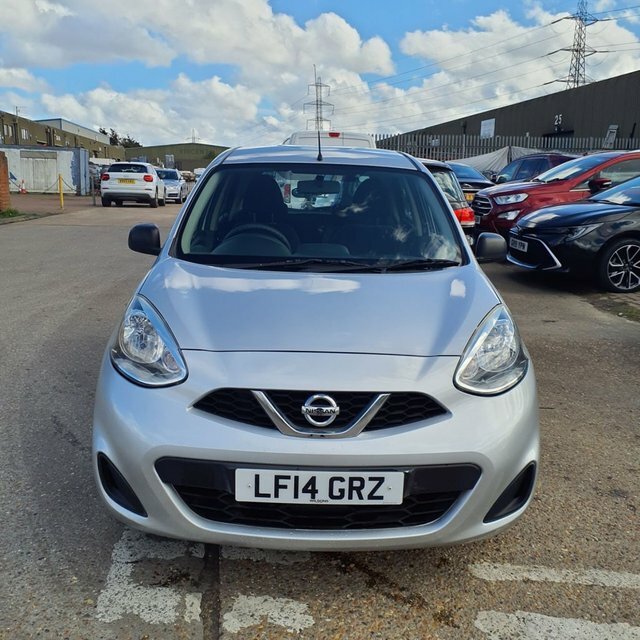 Nissan Micra 1.2 Visia 79 Bhp LF14GRZ Silver #2