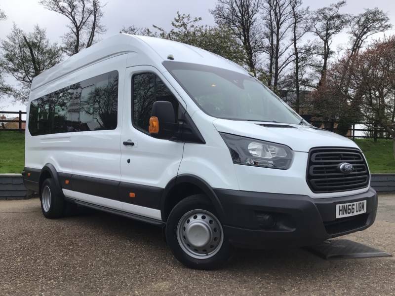 Ford Transit Custom 2.2 Tdci 125Ps H3 17 Seater - 2016 66 White