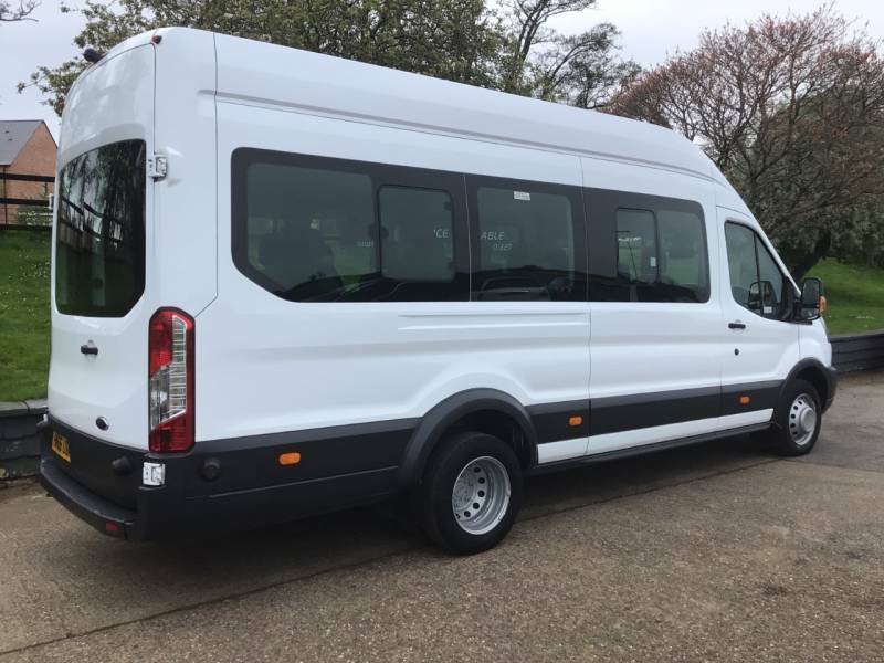 Ford Transit Custom 2.2 Tdci 125Ps H3 17 Seater - 2016 66 HN66UDM White #4