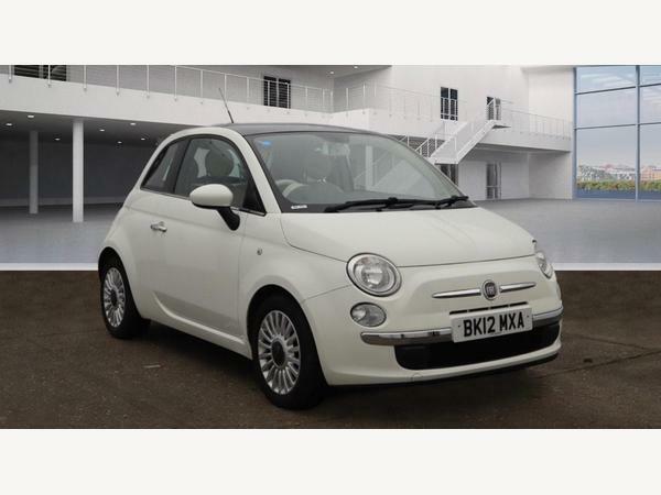 Fiat 500 1.2 Lounge Dualogic Euro 4 White