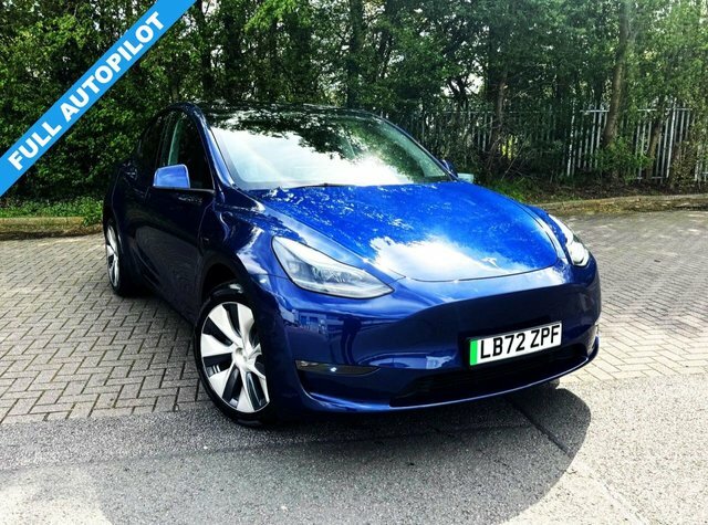 Tesla Model Y Long Range Awd 507 Bhp Blue #2