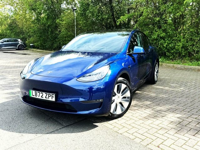 Tesla Model Y Long Range Awd 507 Bhp Blue