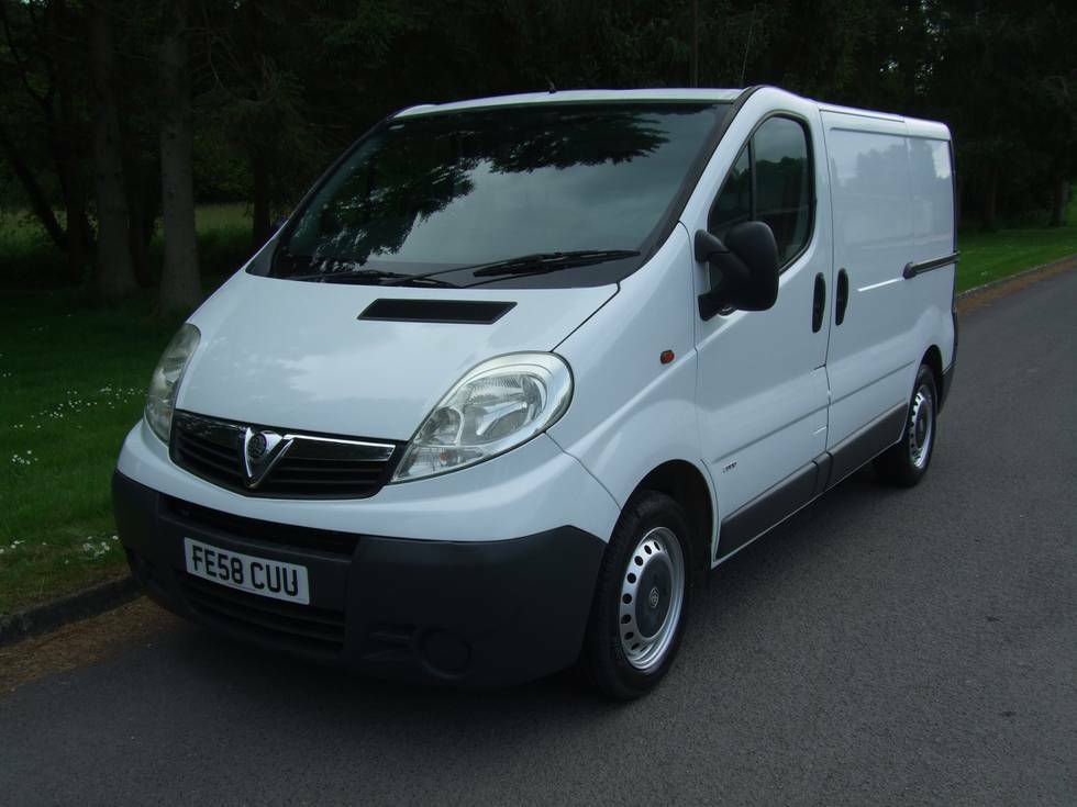 Vauxhall Vivaro Swb 2.9T White