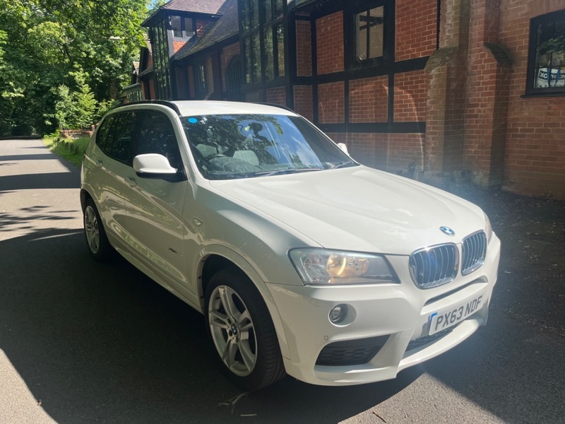 BMW X3 Xdrive20d M Sport White