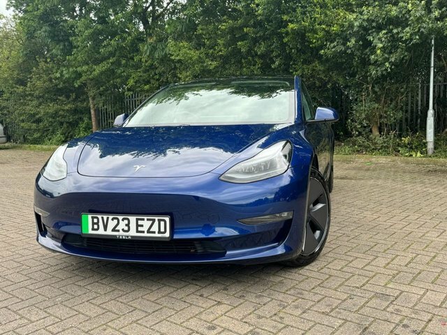 Tesla Model 3 Long Range Awd 470 Bhp Blue #4