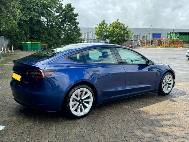Tesla Model 3 Long Range Awd 302 Bhp AF22ZTO Blue #5