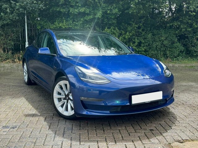 Tesla Model 3 Long Range Awd 302 Bhp Blue
