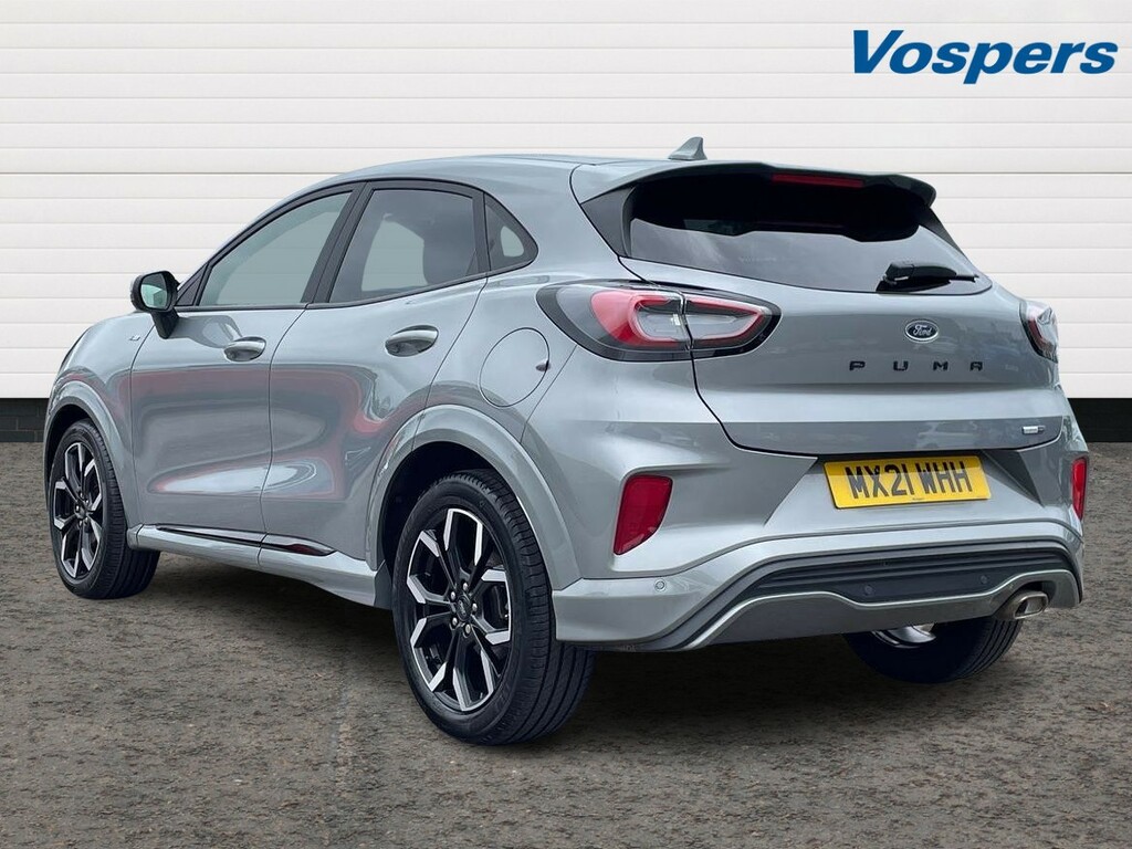 Ford Puma 1.0 Ecoboost Hybrid Mhev 155 St-line X MX21WHH Silver #5