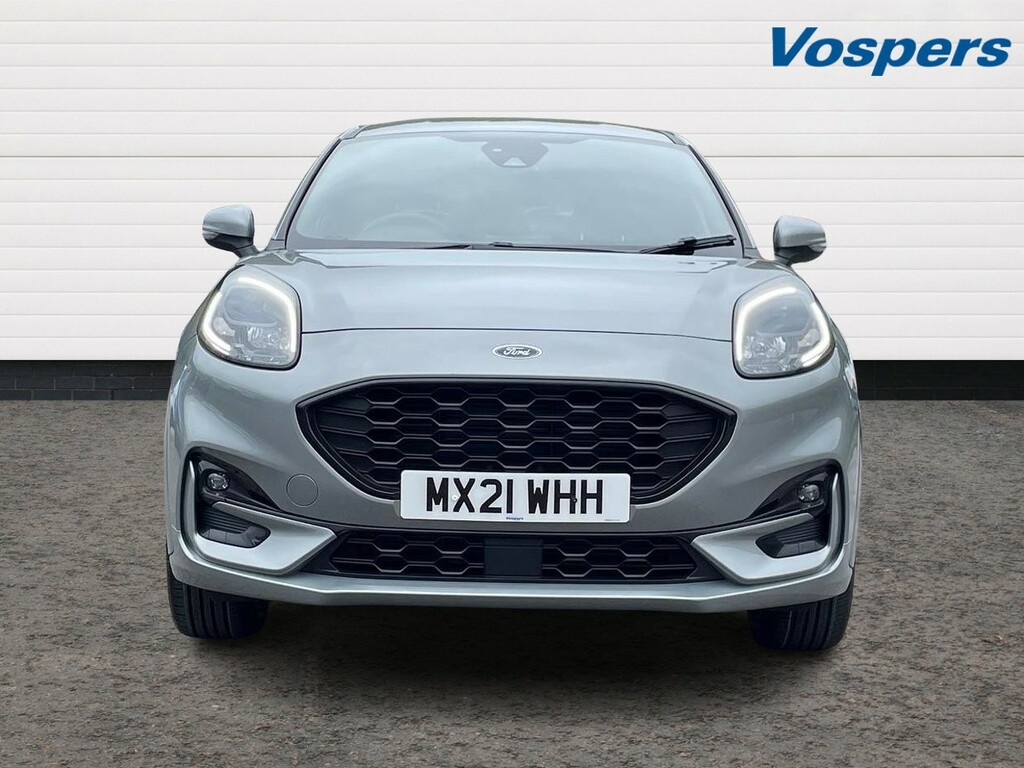Ford Puma 1.0 Ecoboost Hybrid Mhev 155 St-line X MX21WHH Silver #2