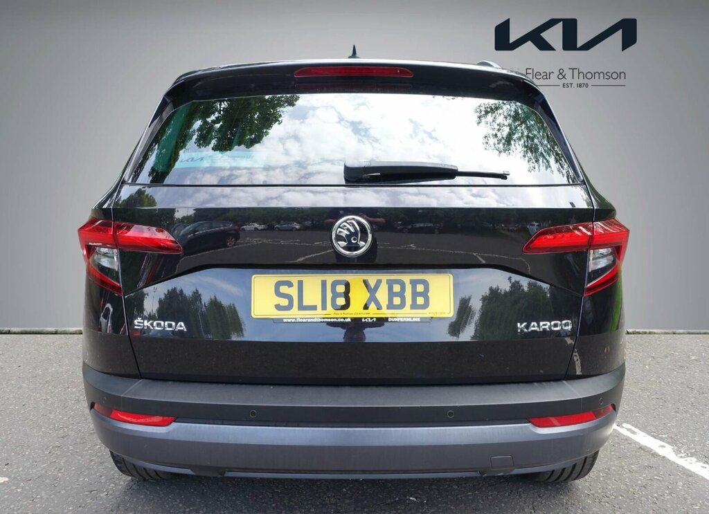 Skoda Karoq 1.5 Tsi Se Euro 6 Ss SL18XBB Black #4